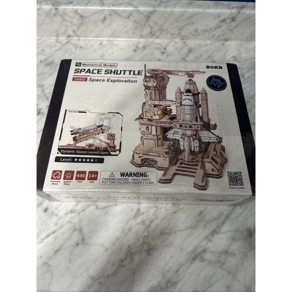 Space Shuttle Mechanical‎ Model, Brand New-Sealed Box!